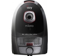 Izzy Milano Ηλεκτρική Σκούπα 600W με Σακούλα 3.5lt